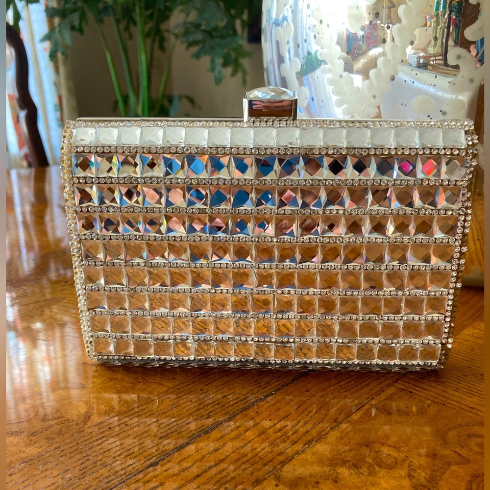 Crystal Clutch/Wrist Bag